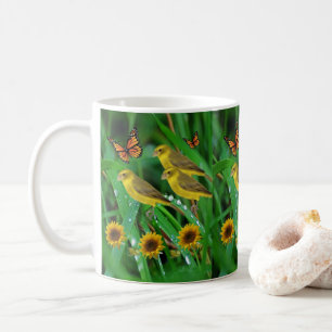 mugs sunflowers