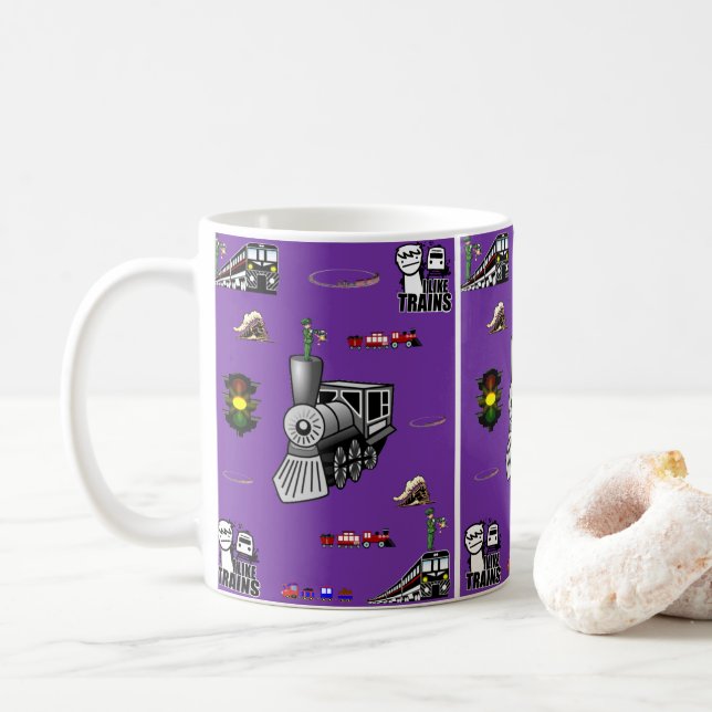 mugs trains (With Donut)
