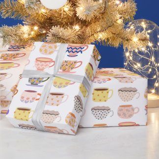 Mugs Wrapping Paper