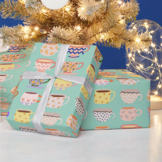 Mugs Wrapping Paper