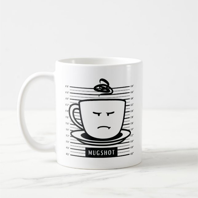 Mugshot Coffee Mug (Left)