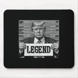 Mugshot Funny Trump 2024 Mouse Pad