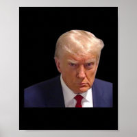 Mugshot Trump 1st Picture Donald Prison Mug Shot C