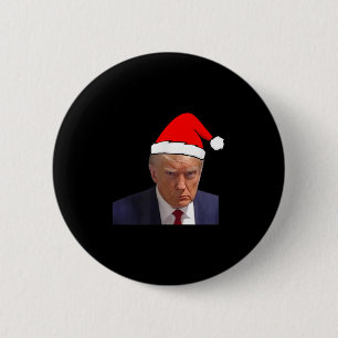 Mugshot Trump Picture - Prison Mug Shot Funny Chri 6 Cm Round Badge