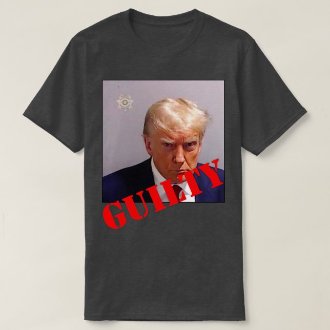 MUGSHOT with GUILTY T-Shirt (Design Front)