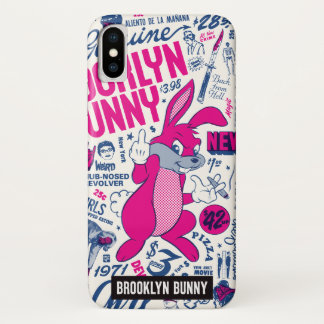 Mugsy Bunny by Brooklyn Bunny iPhone X Case