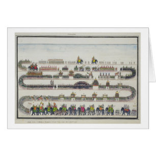 Muharram Ceremony, Faizabad, 1772 from 'The Gentil