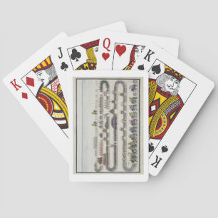 Muharram Ceremony, Faizabad, 1772 from 'The Gentil Playing Cards