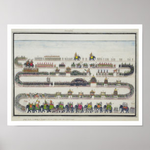 Muharram Ceremony, Faizabad, 1772 from 'The Gentil Poster