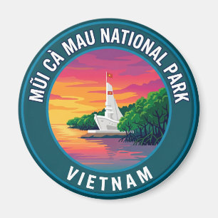 Mũi Cà Mau National Park Vietnam Magnet
