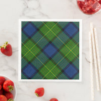 Muir Moore tartan green blue plaid