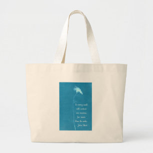 Muir Nature Quote Large Tote Bag