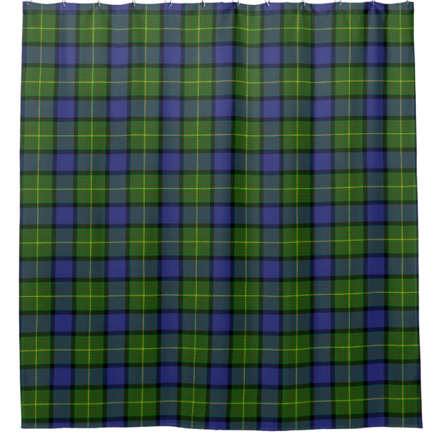 Muir Tartan Shower Curtain (Front)