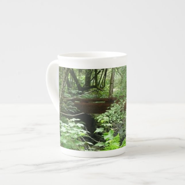 Muir Woods Bridge I Bone China Mug (Front Left)