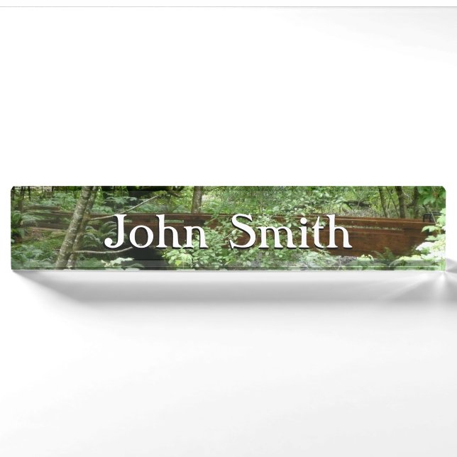 Muir Woods Bridge I Nameplate (Front)