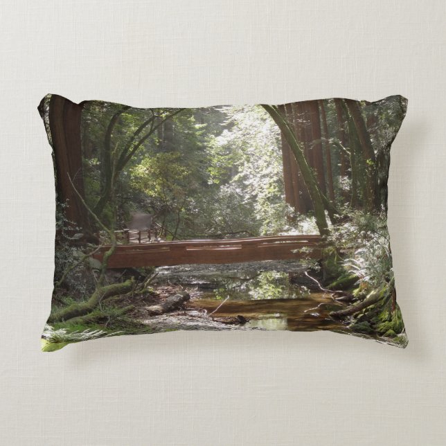 Muir Woods Bridge II Decorative Cushion (Front)