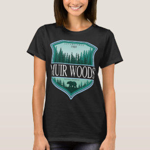 Muir Woods California National Monument Redwood Pa T-Shirt