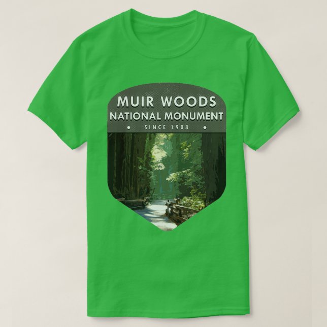 Muir Woods National Monument 1 T-Shirt (Design Front)