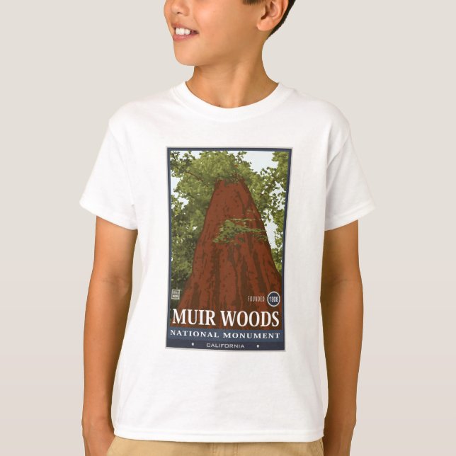 Muir Woods National Monument 3 T-Shirt (Front)