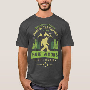 Muir Woods National Monument California Redwood Pa T-Shirt
