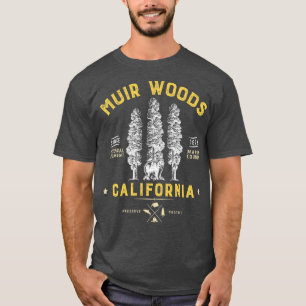 Muir Woods National Monument California Redwood Pa T-Shirt