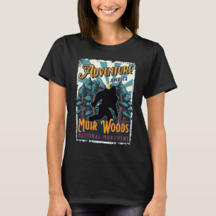 Muir Woods National Monument California Sasquatch T-Shirt