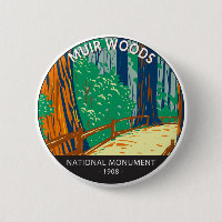 Muir Woods National Monument California Vintage 
