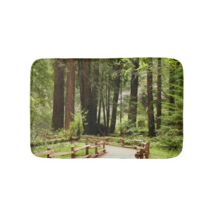Muir Woods Path I Nature Photography Bath Mat