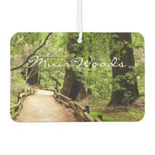 Muir Woods Path II Nature Photography Car Air Freshener