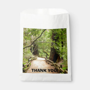 Muir Woods Path II Nature Photography Favour Bag