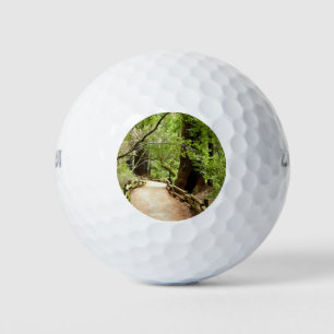 Muir Woods Path II Nature Photography Golf Balls
