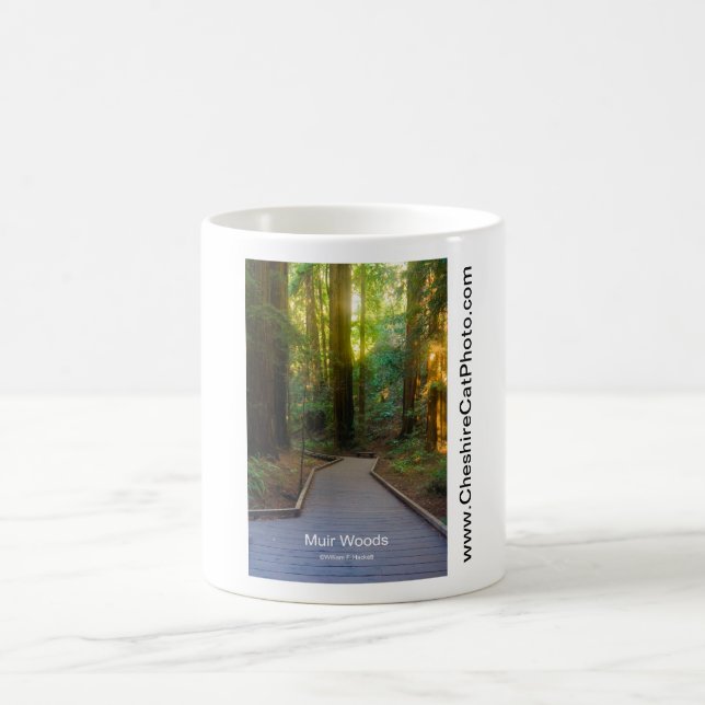 Muir Woods Walkway California Products Coffee Mug (Center)