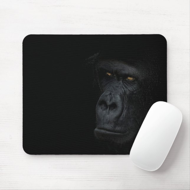 Muismat portret gorilla mouse pad (With Mouse)