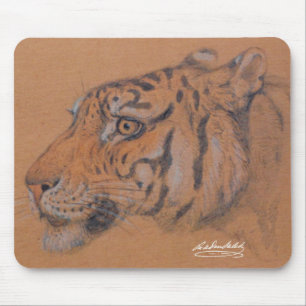 Muismat "Tigerhead" van Raden Saleh® Mouse Pad
