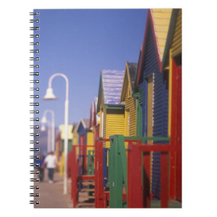 Muizenburg Bathing Boxes, near Capetown, South Notebook