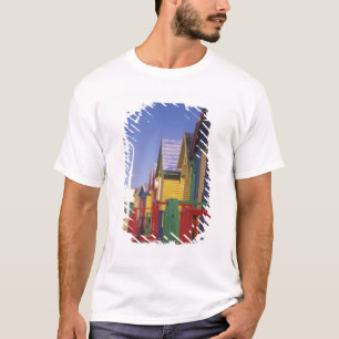 Muizenburg Bathing Boxes, near Capetown, South T-Shirt