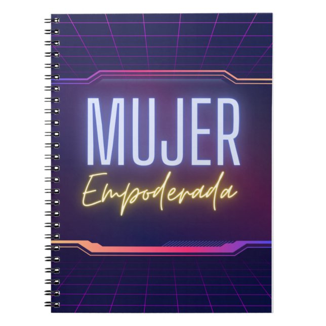 Mujer empoderada  notebook (Front)