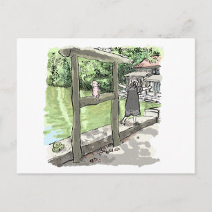 Muji Saire Postcard