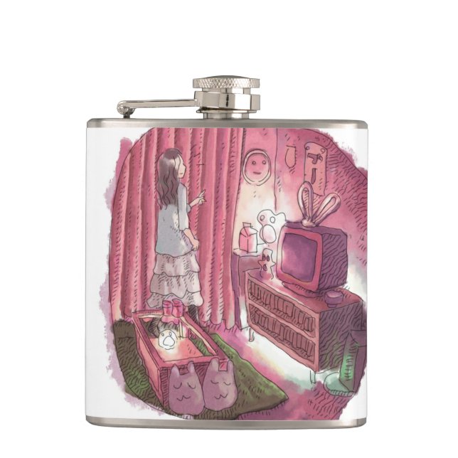 Muji Sakusami Hip Flask (Front)