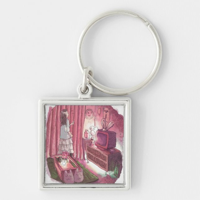 Muji Sakusami Key Ring (Front)