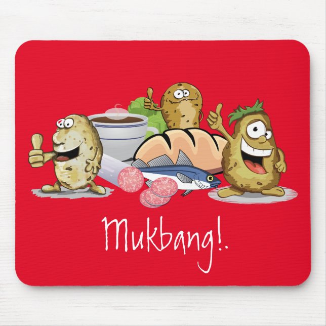 Mukbang Mouse Pad (Front)
