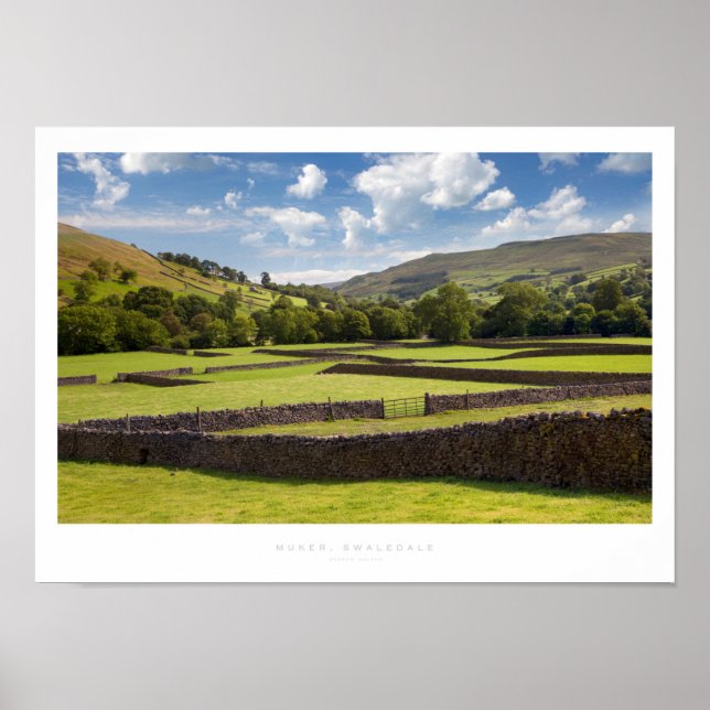 Muker, Swaledale Poster (Front)