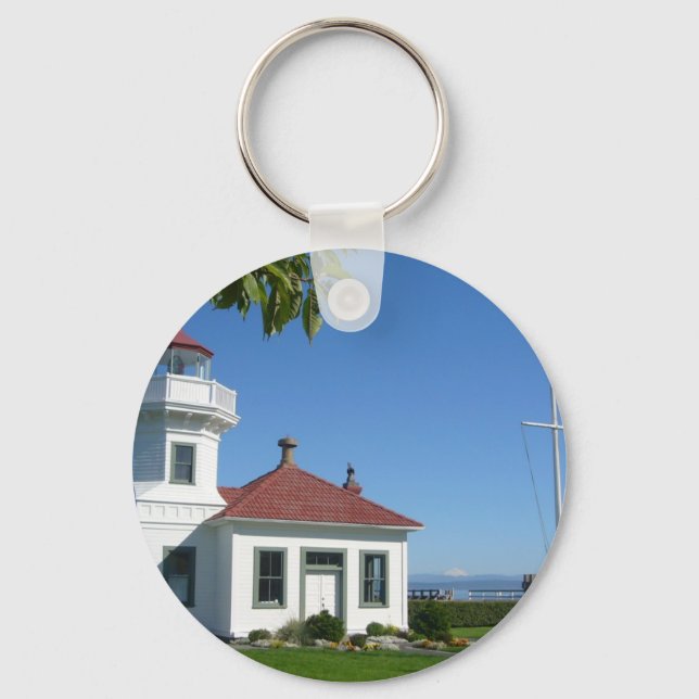 Mukilteo Lighthouse Key Ring (Front)