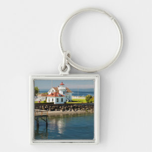 Mukilteo Lighthouse, Mukilteo, Washington, USA Key Ring