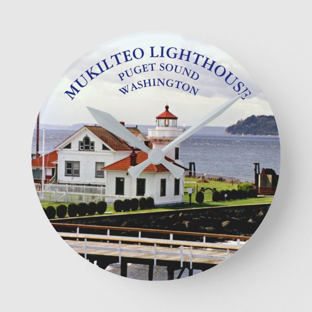 Mukilteo Lighthouse, Washington Clock (Front)