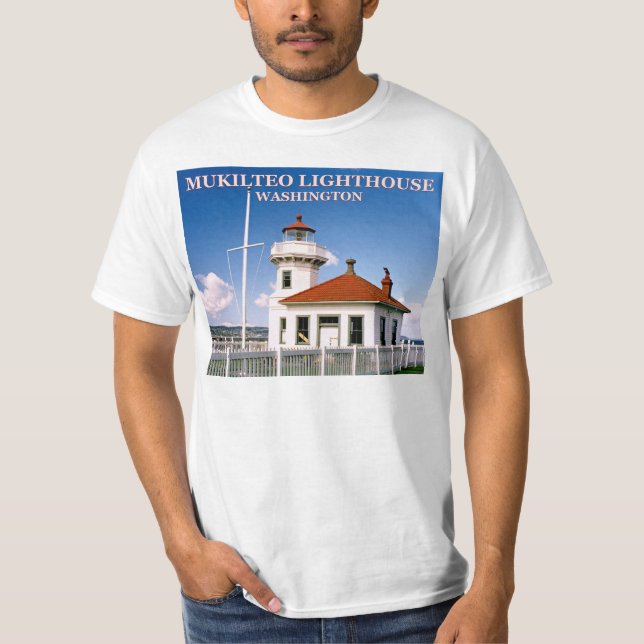 Mukilteo Lighthouse, Washington T-Shirt (Front)
