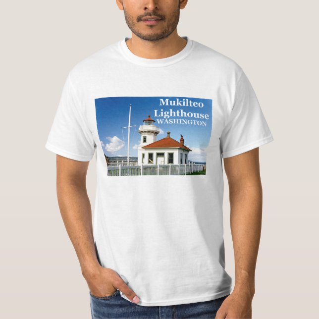 Mukilteo Lighthouse, Washington T-Shirt #2 (Front)