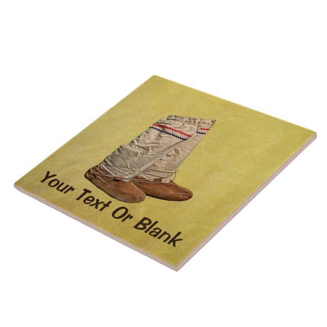 Mukluks Ceramic Tile (Side)