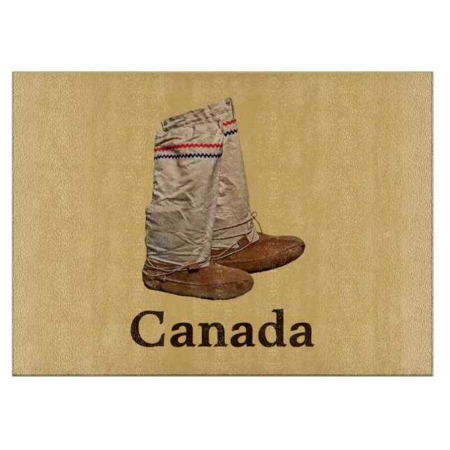 Mukluks Cutting Board (Front)