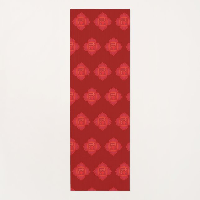 Muladhara or Root Chakra Yoga mat (Front)